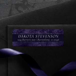 ミッドナイトインディゴロマンス Satinyのアドグランジレス ラベル