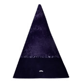 ミッドナイトインディゴロマンス | Satiny グランジ Damask パーティーハット (右)