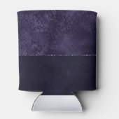 ミッドナイトインディゴロマンス | Satiny グランジ Damask 缶クーラー (裏面)