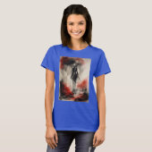 "ミッドナイトインフェルノ：デヴィッシュ・アクアレル" Tシャツ (正面フル)