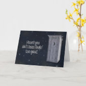 ミッドナイトウおもしろいスが治る カード (黄色い花)