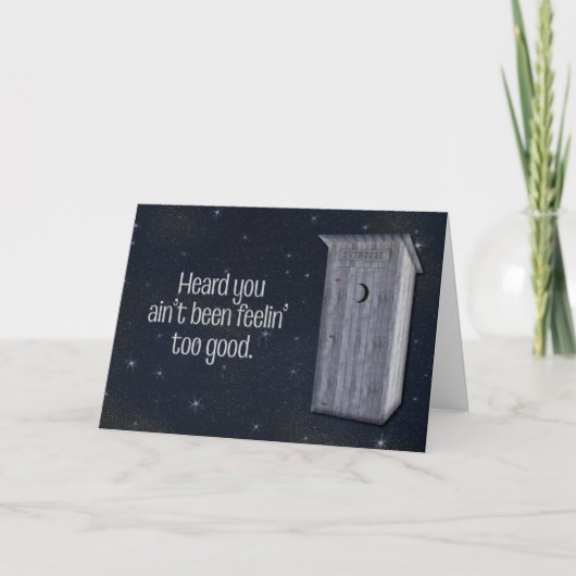 ミッドナイトウおもしろいスが治る カード (正面)