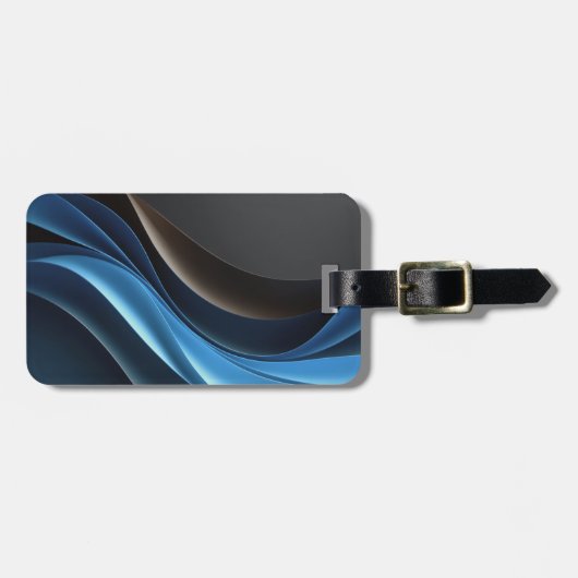 ミッドナイトウェーブトラベルラゲッジタグ ラゲッジタグ (正面横)