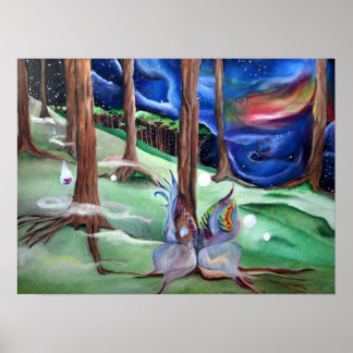 ミッドナイトウッドランドフェアリー ポスター