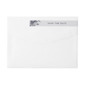 ミッドナイトオーキッドザデイト差出人住所 ラップアラウンドラベル (裏面)