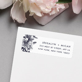 ミッドナイトオーキッド差出人住所 ラベル