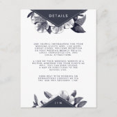 ミッドナイトオーキッ結婚チズゲスト詳細 エンクロージャーカード (正面)