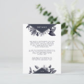 ミッドナイトオーキッ結婚チズゲスト詳細 エンクロージャーカード (スタンド正面)