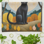 ミッドナイトガーディアン キッチンタオル (折り畳み)