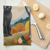 ミッドナイトガーディアン キッチンタオル (四つ折り)