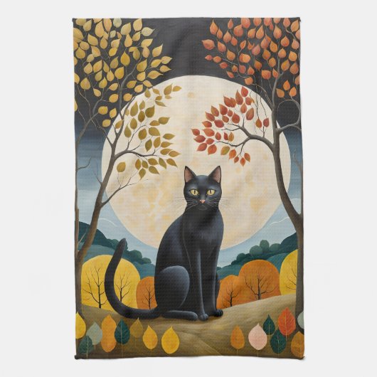 ミッドナイトガーディアン キッチンタオル (縦)