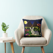 ミッドナイトガーデンに登場するエジプトのマウ猫 クッション (椅子)