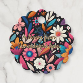 ミッドナイトガーデンギフトラベル フェイバータグ