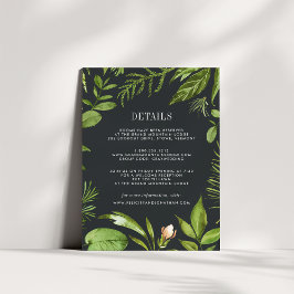 ミッドナイトガーデンゲスト情報カード エンクロージャーカード