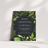 ミッドナイトガーデンゲスト情報カード エンクロージャーカード