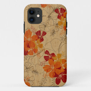 ミッドナイトガーデンハワイアンサーフボードiPhone 5ケース iPhone 11 ケース