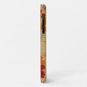 ミッドナイトガーデンハワイアンレッドフェイクウッド Case-Mate iPhoneケース (裏面/左)