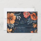 ミッドナイトガーデンバロ結婚ーク 出欠カード (正面)