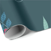 ミッドナイトガーデンフローララッピング紙 ラッピングペーパー (ロールコーナー)