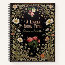 ミッドナイトガーデンブラックヴィンテージフローラウィムシゴート