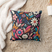 ミッドナイトガーデン クッション (ブランケット)