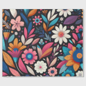 ミッドナイトガーデン ラッピングペーパー (フラット)