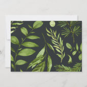 ミッドナイトガーデン |事業用ひな形フラットカード ノートカード (裏面)