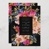 ミッドナイトガーデン 招待状 (正面/裏面)