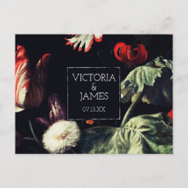 ミッドナイトガーデン |日付はがきを保存 案内ポストカード