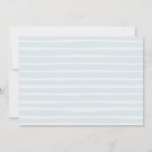 ミッドナイトガーランドブライダルシャワー招待 招待状 (裏面)