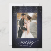 ミッドナイトガーランド |ホリデーフォトカード シーズンカード (正面)