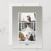 ミッドナイトガーランド |ホリデーフォトカード シーズンカード (裏面)