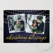 ミッドナイトガーランド | 2枚の写真 箔シーズンカード (正面)