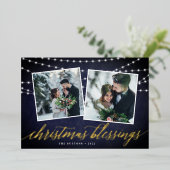 ミッドナイトガーランド | 2枚の写真 箔シーズンカード (立ち正面)