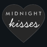 ミッドナイトキスウェディングパーティーシールブラックシルバー ハートシール<br><div class="desc">ミッドナイトキスウェディングパーティーシールブラックシルバー</div>