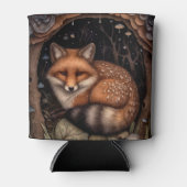 ミッドナイトキツネクーラーボックス 缶クーラー (正面)