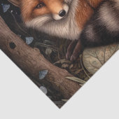 ミッドナイトキツネティッシュペーパー 薄葉紙 (詳細)