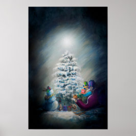 ミッドナイトクリスマス 11 x 17 ポスター