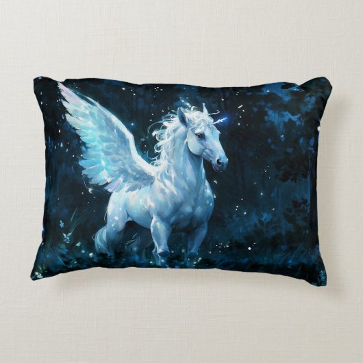 ミッドナイトグラードの高貴なペガサス アクセントクッション (裏面)
