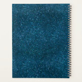 ミッドナイトグリーングリッター プランナー手帳 (裏面)