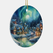 ミッドナイトサンアラスカ セラミックオーナメント (右)