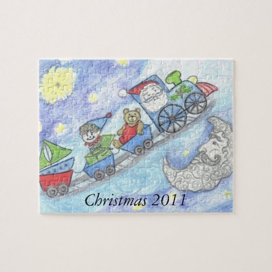 ミッドナイトサンタクリスマス2011パズル ジグソーパズル (横)