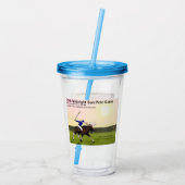 ミッドナイトサンポロ アクリルタンブラー (裏面)