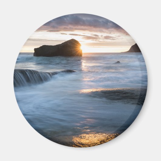 ミッドナイトサンロフォテン諸島 マグネット (正面)