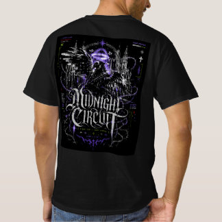 ミッドナイトサーキット ゴシックサイバーグラフィック Tシャツ