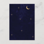 ミッドナイトシナ金ゴールドムーンスター結婚ズ詳細 エンクロージャーカード (裏面)