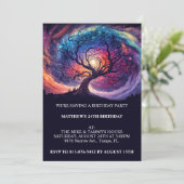 ミッドナイトスカースバースデーパーティ招待状 招待状 (スタンド正面)