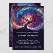 ミッドナイトスカースバースデーパーティ招待状 招待状 (正面/裏面)