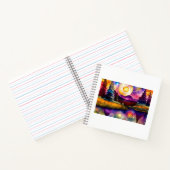 ミッドナイトスターのスパイラルノート ノートブック (内部)