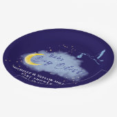 ミッドナイトスターライト男の赤ちゃんブリスストルク紙プレート ペーパープレート (アングル)